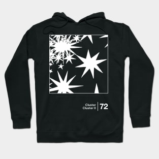 Cluster ii - Original Minimal Style Graphic Artwork Design Hoodie